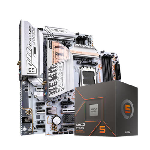 �߲ʺ� B850M-E WIFI D5 ���� AM5 DDR5 �羺��Ϸ��װ AMD 7500F ս�� 1237.6Ԫ(������)