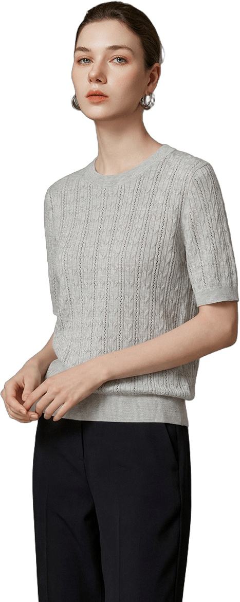 HECHTER ����T��Ů�ļ���֯���½ʻ���֯��Բ����ͷ���ٴ�����ͨ������Ů 278Ԫ