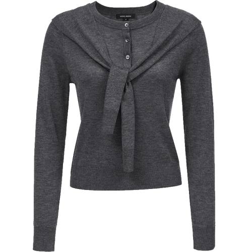 ���ڲ�����Vero Moda��֯��֪ʶ���ӷ����ɭ�ֻ�ɫ XS  206.5Ԫ