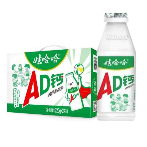 WAHAHA/�޹��� AD���� ƿװ �������� 220ml 24ƿ ԭζ 43.06Ԫ