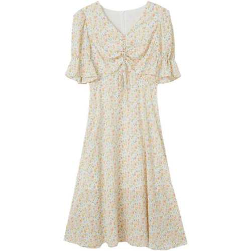 �ۻ��㣺Oece��װ�¿�Ůװ ��ʽ�����黨V��������ϵ��ѩ������ȹ���ʻ� XS  144.85Ԫ