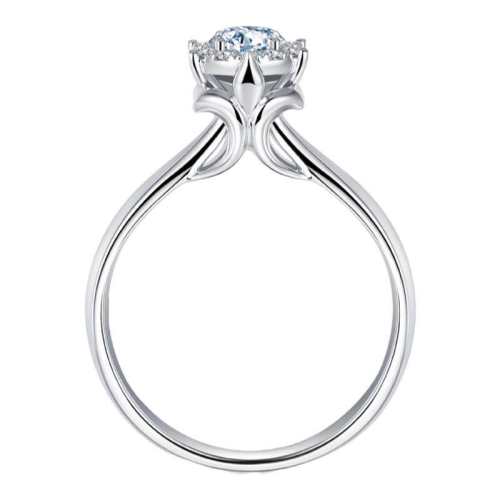 ����ͨ���鱦18k����ʯ��ָ25�� VS/΢� I-J/���� �� ���� �� ָȦ�����������ѯ�ͷ�     14952Ԫ