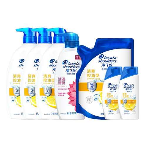 �ڻ�װ������˿ȥмϴ��ˮ500g*3��ˬ����ϴ500g*2+����ϴ300g  304.24Ԫ��4��(��76.06Ԫ/������88VIP 95��)