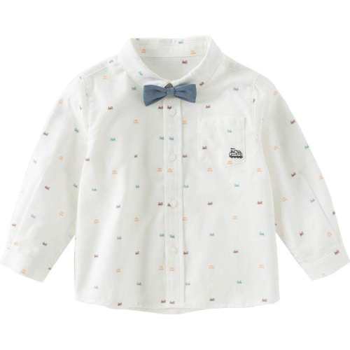 ��ά������ͯӡ��������ͯѧԺ�����2026��װ�¿���������°�ɫ���ֻ��� 110cm  94.83Ԫ