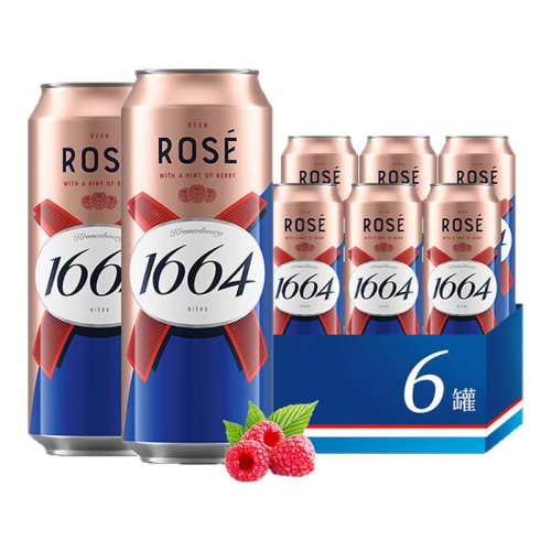 ���ڲ�����1664��ʽơ���Һ�500ml*6���Һ�500ml*6��  48Ԫ