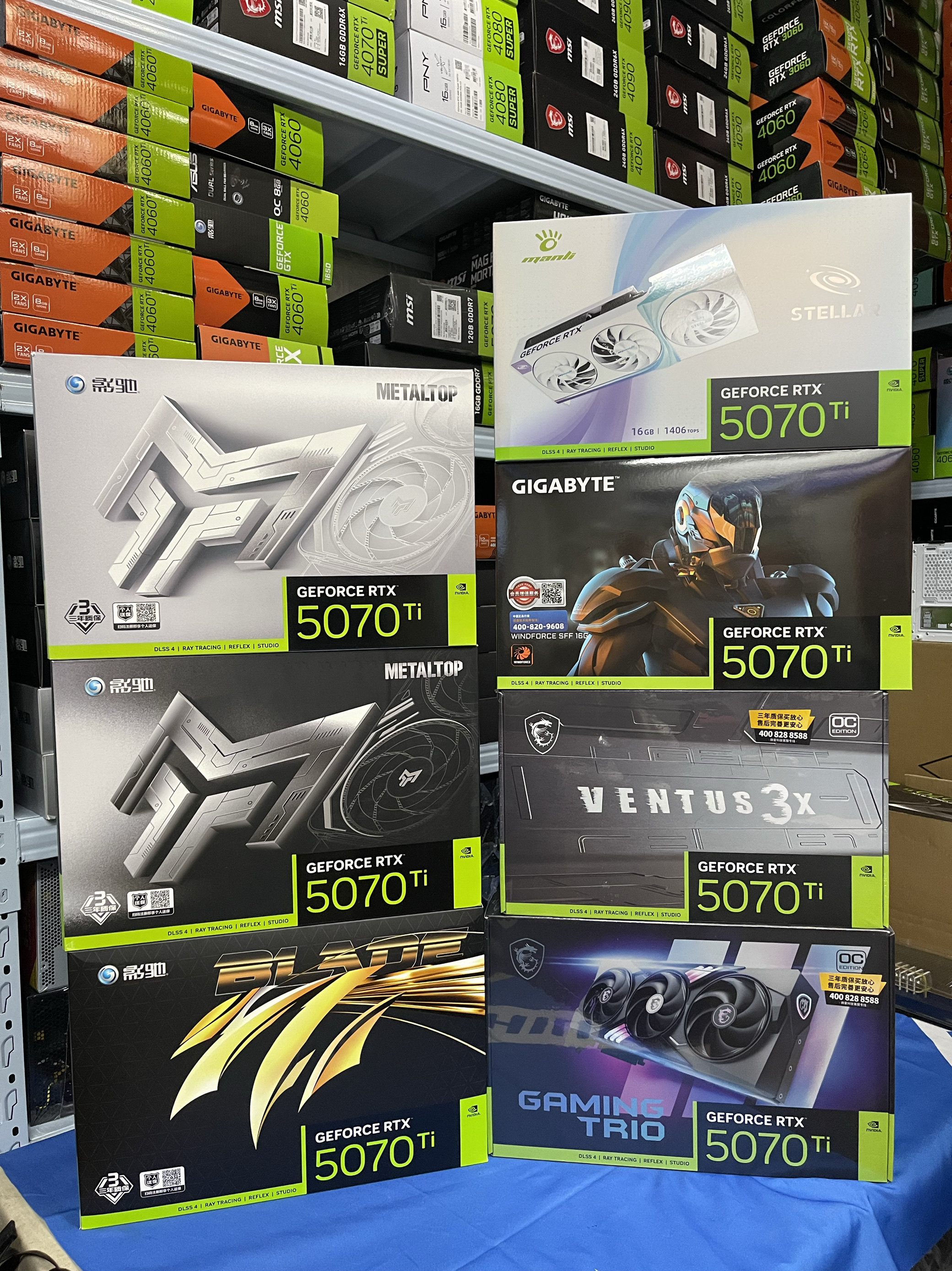 Ӱ�� RTX5070TI 16G �Կ� ������ʦ �ڽ� �׽� ħ�� ��ͼʦ ��ħӥ TUF �Ǽ� 6529Ԫ