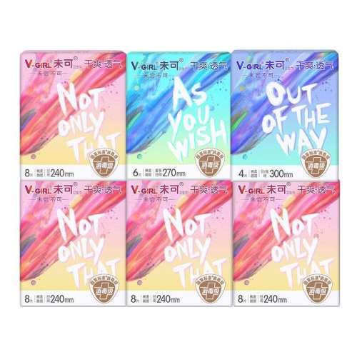 ���ڲ�����V-GIRLδ����������������ˬ��ҹ��ѡ��¹ͬ�������VV��M-L��2Ƭ*3��  18.9Ԫ