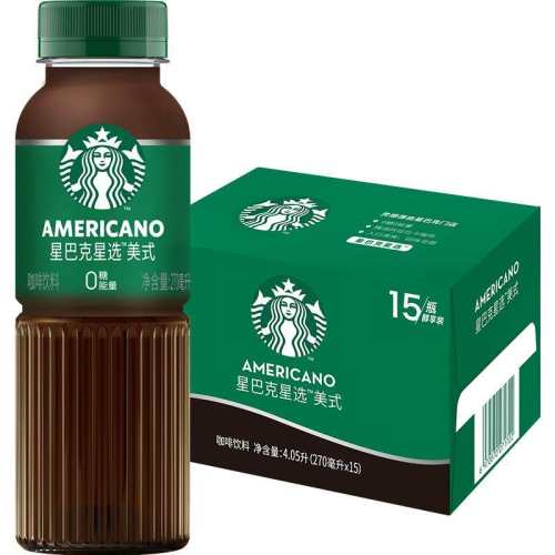 STARBUCKS/�ǰͿ� ��ѡ���� ���� 270ml ��ʽ 15ƿ 104.2Ԫ