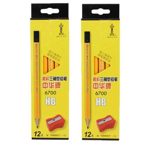 �л��ƴ�����Ǧ��Сѧ��ר����������/other 12�� ͸��+��ɫ���ָ˱�ñ�� HB  5.37Ԫ