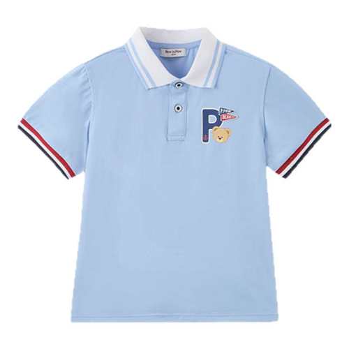 �����пƼ���PawinPaw��ͨС��ͯװ������ͯPOLO��T��Blue��ɫ/50 110cm  138.5Ԫ