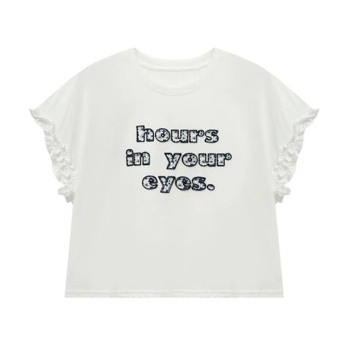 Basic House/�ټҺ���ĸ�����ɫ����T��Ů�ļ�ľ������̿����°�ɫ M  138Ԫ