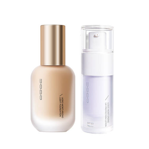 ����ױ���¡�UODOˮ��۵�Һ+����˪���ױǰ���ɹ��覲��װ�����ɫ��������ɫ �ʺ�ƫ�Ʒ�ɫ�� 30ml  53.47Ԫ