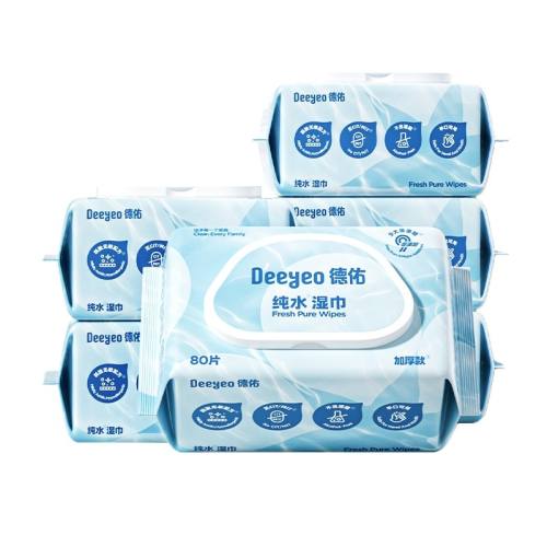 ���� ��ˮʪ�� Ӥ���ֿ�ר�� 80���� �Ӻ�Ӵ� 4����ˮ�� 7.9Ԫ