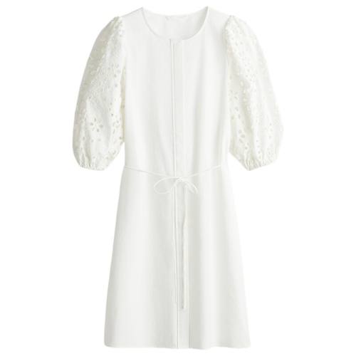 ���ڲ�����HMŮװ����ȹ�ļ���������Բ��������ϥȹ�մ�������ȹ1275625��ɫ 155/76  150Ԫ