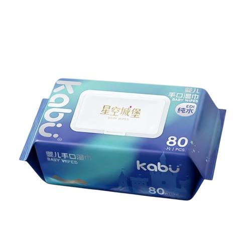 ���ڲ�����Kabu�����ǿճǱ�Ӥ��ʪ��EDI��ˮʪֽ�������ֿ�ƨϴ���������EDI��ˮ��140x180mm��  3.48Ԫ