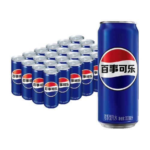 Pepsi/���� ��ζ���� ��װ ̼������ ԭζ 330ml 48�� 44.1Ԫ