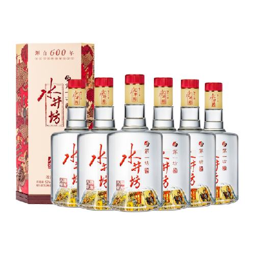 ˮ���� ����˺� 52�� Ũ���� 520ml 6ƿ 2282.3Ԫ
