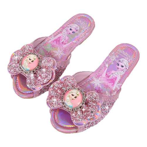 Ůͯ��Ь��ѩ��Ե��ɯˮ��Ь����22�� �ۺ�ɫ  48.38Ԫ