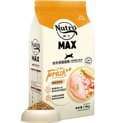 ��ʿ����max��ʳ��èè����ɫ ����ζ 1.8kg 1��  40.94Ԫ