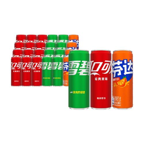 �ɿڿ��� ��Ͽ�ζ��ˮ 330ml*24�ޣ�����12+ѩ��8+�Ҵ�4�� 75.78Ԫ��2��(��37.89Ԫ/������88VIP 95��)