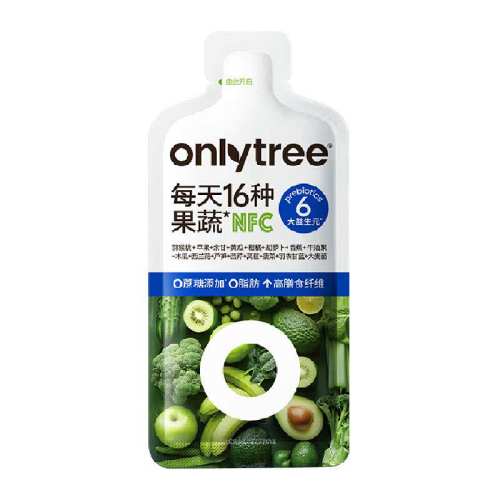Onlytree16�ֹ���ֱե��֬ɳ��֭��16�ֹ���֭����װ��80g*3��(��240g) 6������Ԫ  26.21Ԫ