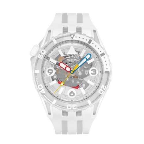 SwatchǱ��ϵ����ʿʯӢ�˶��ֱ��ں�Ǳ�� SSCU09B100  1153.2Ԫ