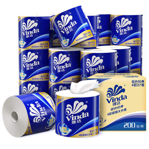 Vinda/ά�� ��ɫ����200g ��о��ֽ 4�� 10�� 27.75Ԫ