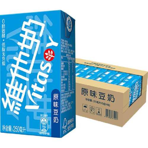 vitasoy/ά���� ���ζ ��װ ���� ԭζ 250ml 24�� 54.96Ԫ