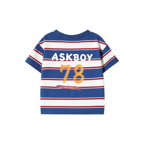 ASK junior ��ͯ����T���ı���Сͯ��ͨײɫ��ͯ�����ܲ��˶����� 40Ԫ
