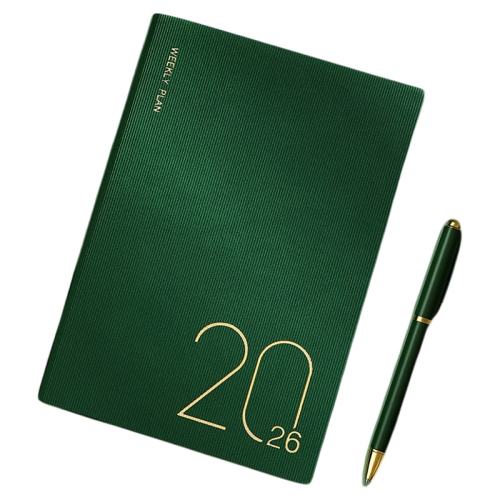 �ۻ��㣺2026�ճ̱��ܼƻ������ƿ�ӡlogoA5��ī�̡�2026ȫ�꡿  7.32Ԫ
