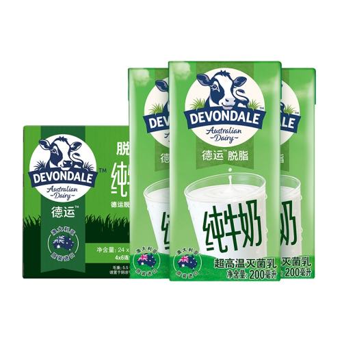Devondale/���� ��֬ ���ְ� ��ţ�� 200ml 24�� 80.03Ԫ