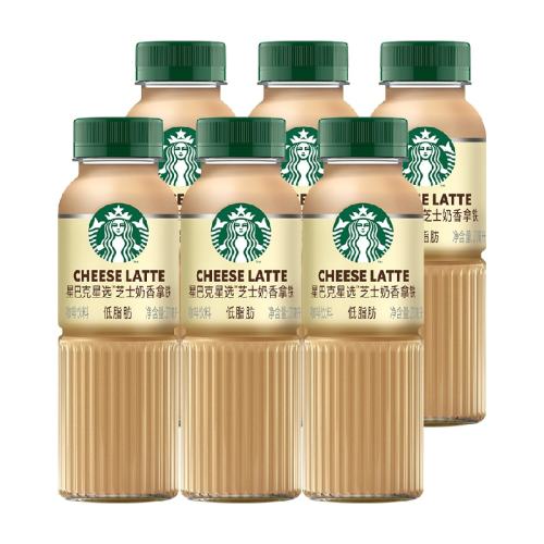 STARBUCKS/�ǰͿ� ��ѡ���� ���� 270ml ֥ʿ���� 6ƿ 46.52Ԫ