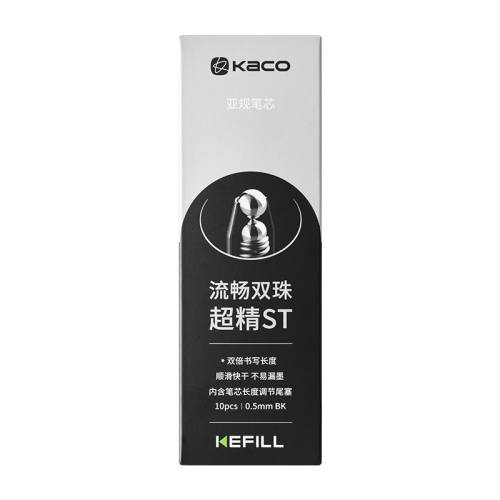 KACO ST˫���ͷ���Ա���о10֧110mm��ɫ STͷ 0.38mm 10֧  24.36Ԫ��2��(��12.18Ԫ/��)