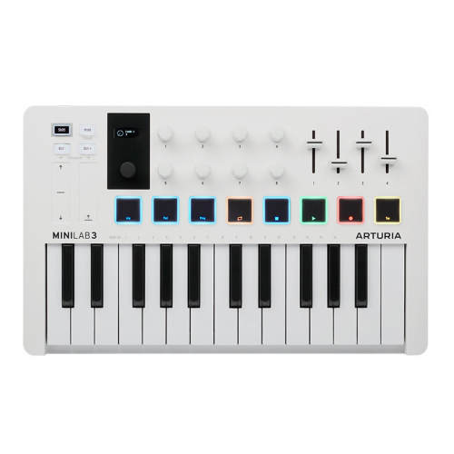 ARTURIA MiniLab MK3 MIDI���̱�Я�� MicroLab mk3 25�� ��ɫ  384.11Ԫ