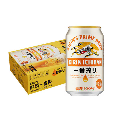 KIRIN����һ��եơ��330ml/�����װ��Ũ����ˬ��ѿơ��һ��ե330ml*6��*2  65.6Ԫ