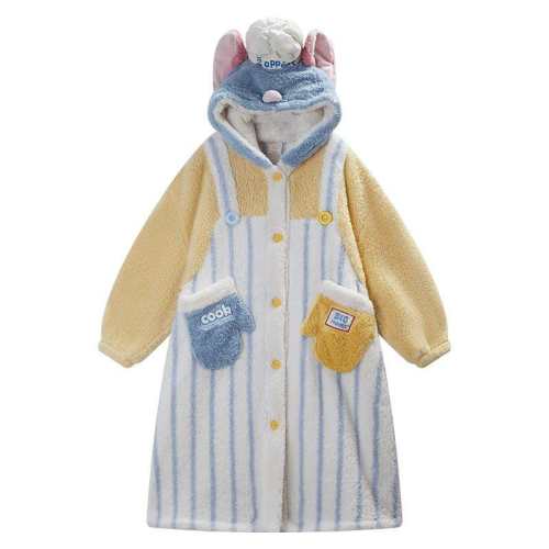 Gukoo/��������˯�۶���ɺ���ޱ�ů�¿��������������Ҿӷ�˯��D��������Ů˯�� S  176.86Ԫ(������)