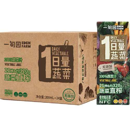 һ��԰ NFC21���߲�֭ 200mL*24�� 100%ֱե��Ũ����ԭ 141.5Ԫ