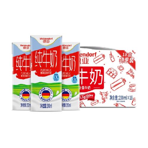 ���� ȫ֬��ţ�� 200ml*18�� ���ڶ�ͯѧ������� 46.3Ԫ