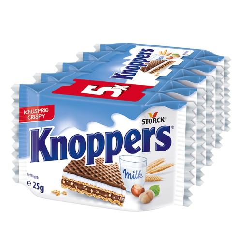 Knoppers�¹�������������25g*5�� 125g���������ſ 1��  22.71Ԫ