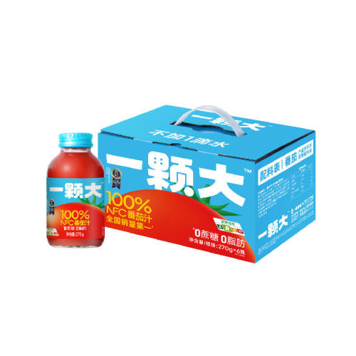 һ�Ŵ� 100%����֭ NFC��Ũ����ԭ 270g*6ƿ �췬�ѹ���֭ 55.9Ԫ