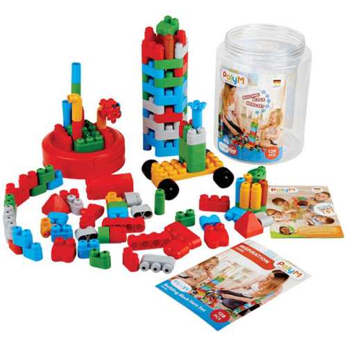 Hape128��Ͱװ��ͯ�ܵ�ƴ������128��Ͱװpolym��ľ  115.2Ԫ