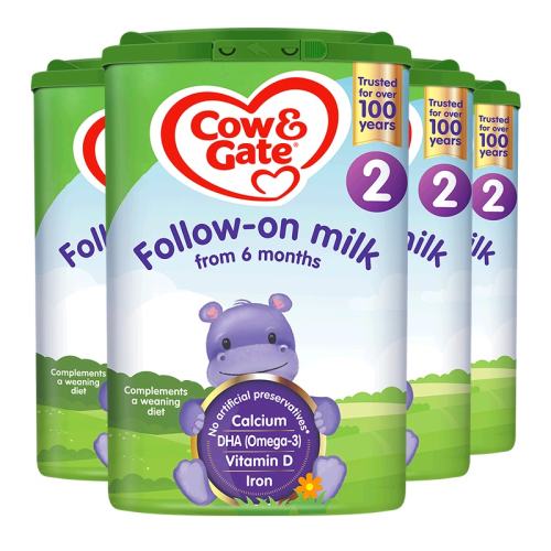 Cow&Gate/ţ�� Ӣ�� 2�� Ӥ���̷� 800g 4�� 466Ԫ(��88VIP 95��)
