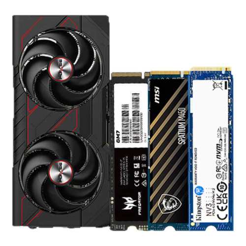 �����ڲ�����AMD����ʯ RX9060XT 16G���̨̬ʽ�羺�Կ���̬��װ ����ʯRX 9060XT 16G ����+΢��M450 500GB 3188.25Ԫ(������)