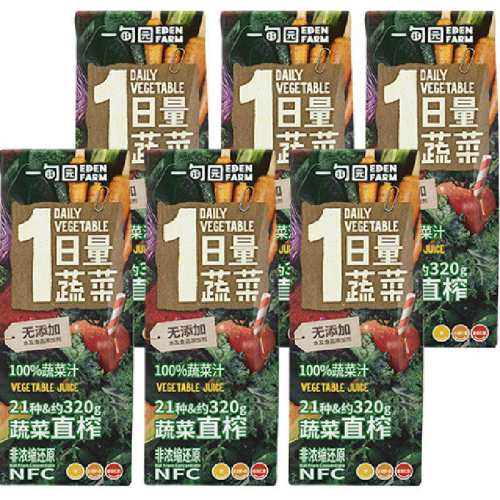 һ��԰ 100%NFC�߲�֭ 200mL*6�� �߲�ֱե��Ũ����ԭ 37.8Ԫ