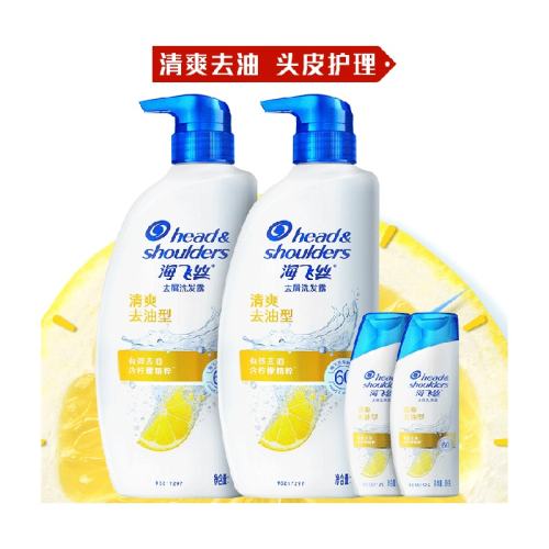Head&Shoulders/����˿ ��ˬȥ�� ϴ��ˮ 500ml*2ƿ 66.51Ԫ