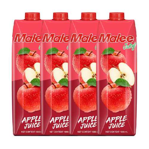 Malee̩������ƻ��֭ 1000ml*4�� ԭװ����Ũ����ƿ 33.23Ԫ
