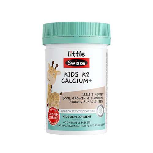 Swisse˹άʫ ��ͯK2�ƾ׽�Ƭ ������� ����п��θ����װ 6-12�� 19.74Ԫ��3��(��6.58Ԫ/��)