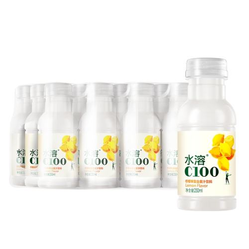ũ��ɽȪ ˮ��C100 ����ζ���Ϲ�֭���� 250ml*12ƿ 29.9Ԫ