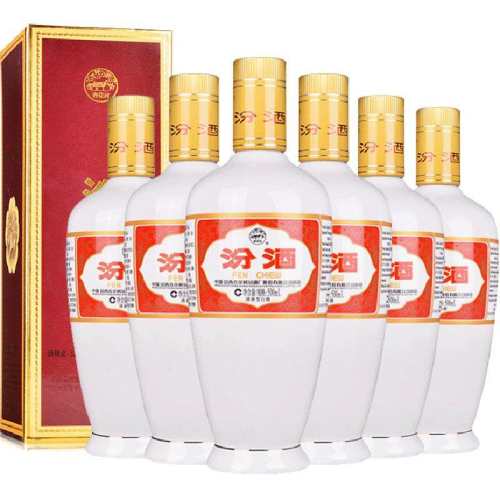 fenjiu/�ھ� ���ڰ״� 53�� ������ 6ƿ 500ml 443.52Ԫ