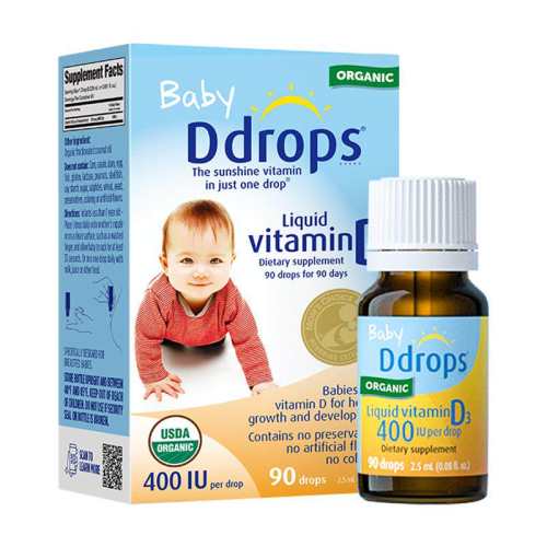 Ddrops ��׿˼ Ӥ�׶�ά����D3�μ� 600IU 1��~18�� 89.62Ԫ(��88VIP 95��)